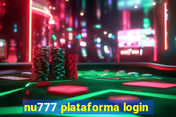 nu777 plataforma login